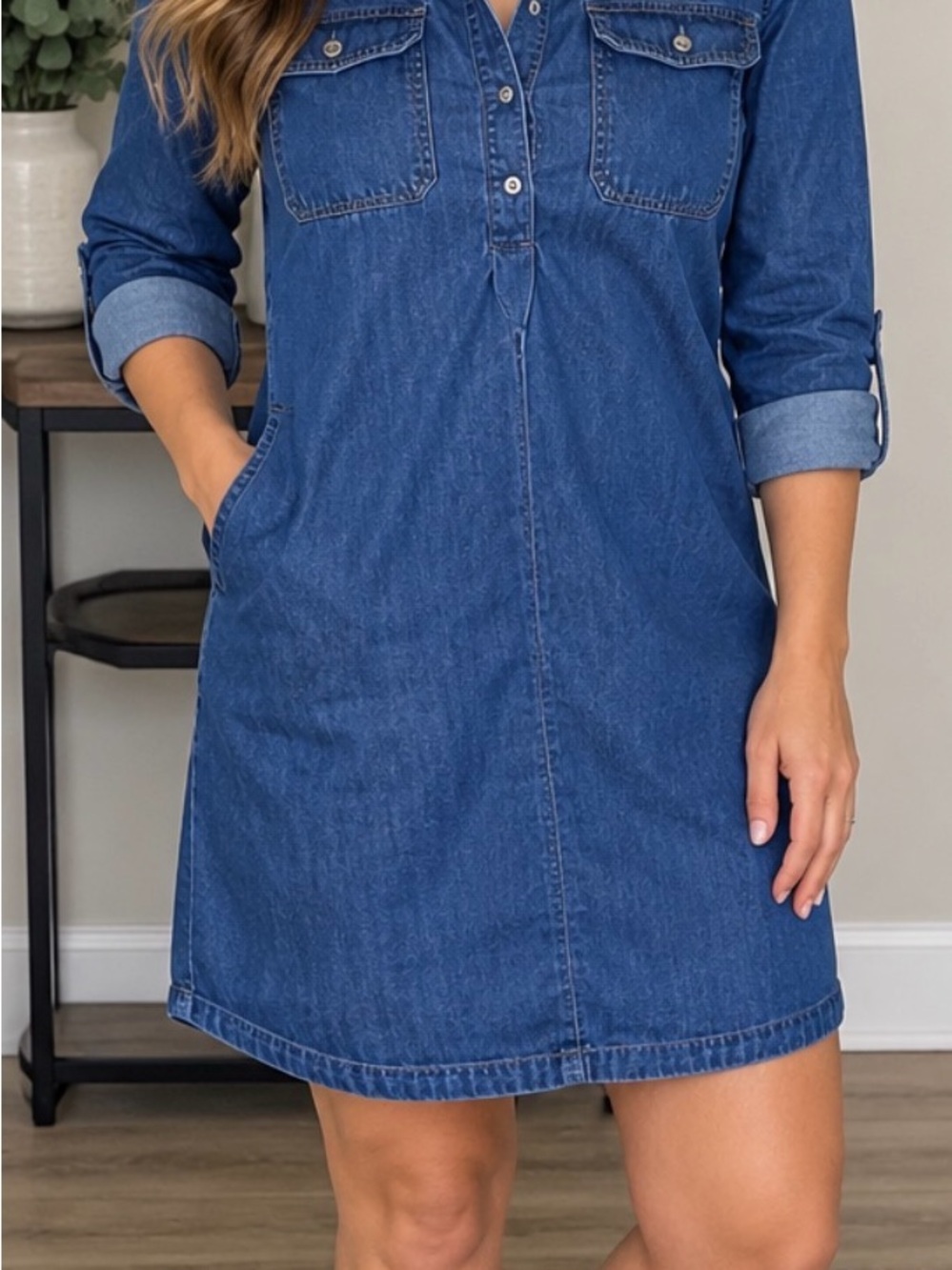 Old Navy Blue Jean dress